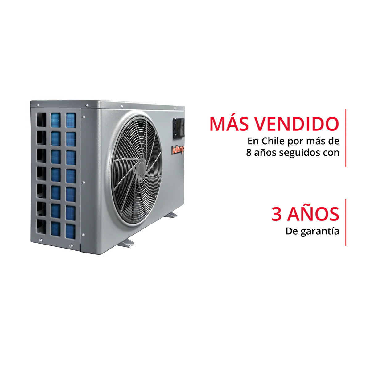 Bomba de Calor Kaltemp Pooltemp Neo 13 Full Inverter 55 m3 - Imagen 4
