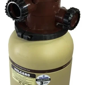 Filtro de arena para piscina Vulcano VC-10 de 6 vías